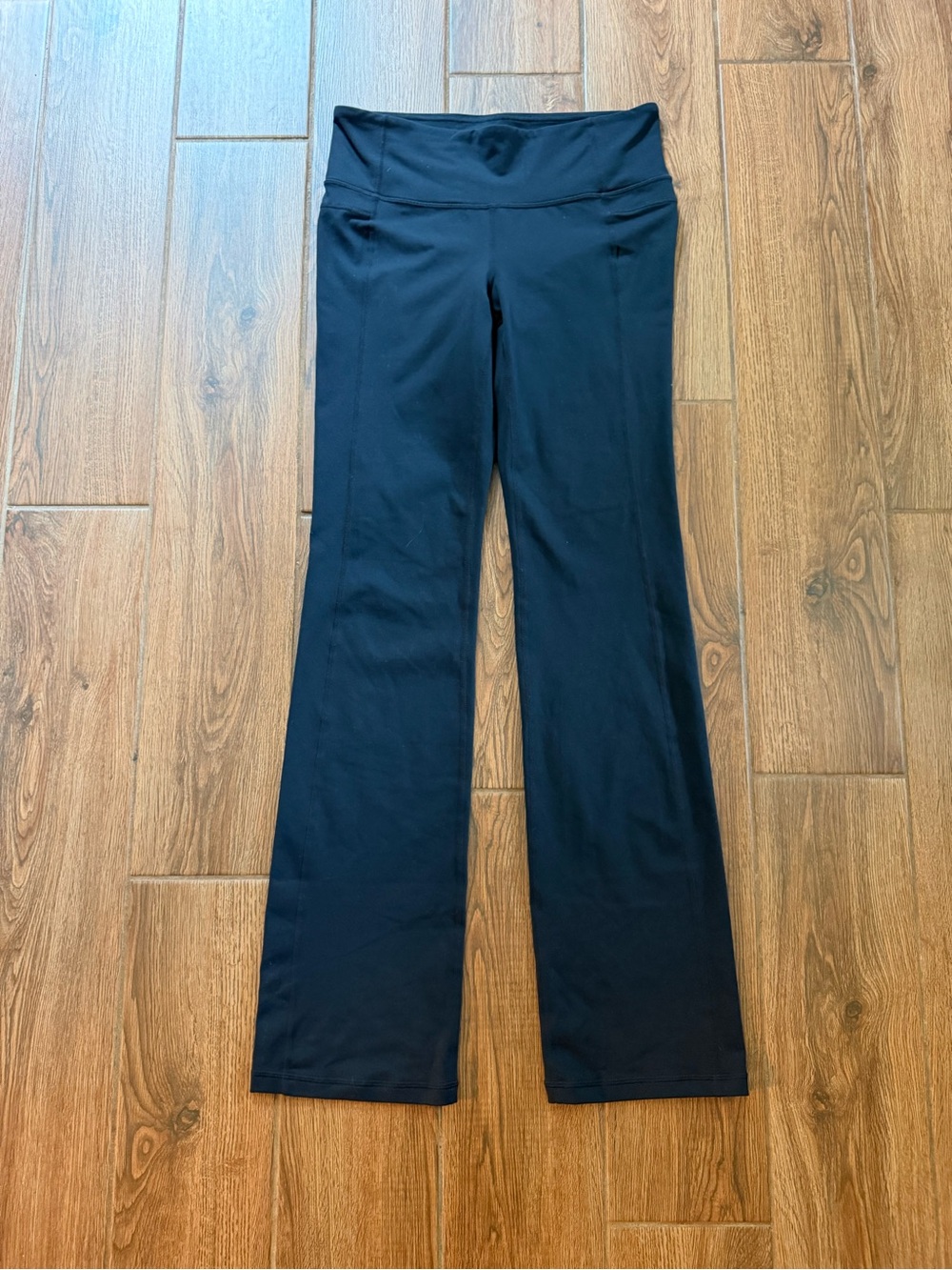Athleta Black Boot-Cut Flare Performance Pants Size M
